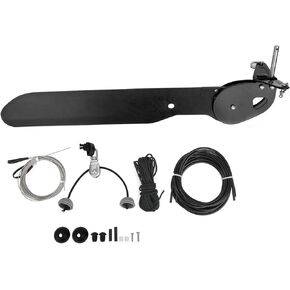 VGEBY Kayak Rudder, Fishing Canoe Boat Rudder Tail Vane Rudder Set for Sea Kayaks Fishing Boat Ship Boating Supplies Rudder Bracket Kayak Rudder Kit