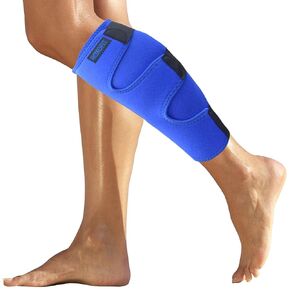 ROXOFIT Calf Brace for Torn Calf Muscle and Shin Splint Pain Relief - Calf Compression Sleeve for Lower Leg Injury, Strain, Tear - Neoprene Runners Tibia Splints Wrap for Men and Women