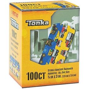 Tonka Bandages - First Aid Supplies - 100 per Pack (2 Pack)
