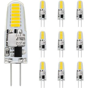I-SHUNFA G4 LED Bulb AC 120V Warm White 10 Pack