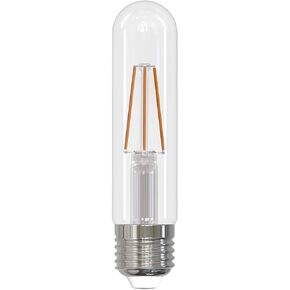 Bulbrite Item 776892 LED Filament Bulb, 3000K, Fully Compatible Dimming, Bulb Type T9, 5 Watts, Bulb Base E26, 400 Lumens, 120V, CRI 90, Soft White Light, Chandelier Bulb with Medium E26 Base