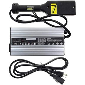 munirater 36V 5A Portable Golf Cart Battery Charger with D-Plug Replacement for EZGO TXT Medalist