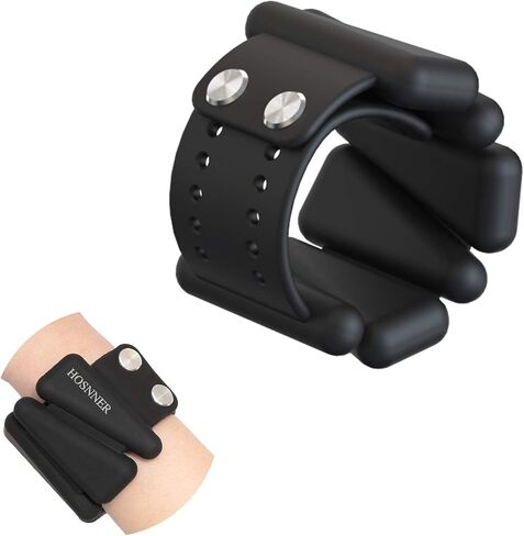 Adjustable Women Wrist Weights - Silicone Bracelet Button Wrist Bangles for Men Workout Resistance Weights for Exercises, Walking, Dance, Jogging, Yoga, 1 LB Each, 2 Per Set in Saudi Arabia