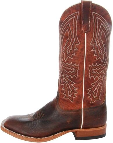 حذاء Anderson Bean S1105 للرجال بمقدمة مربعة من Mike Tyson Bison Rust Lava in Saudi Arabia
