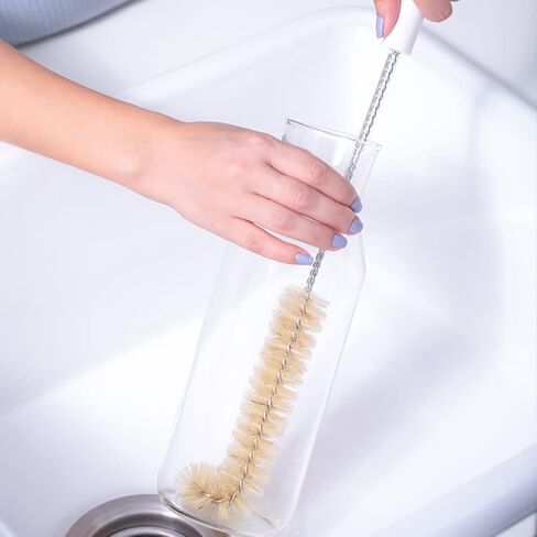 Water Bottle Cleaning Brushes Long Cup Cleaner Brush Sports Bottle Washing Brush Flexible Scrubber Brush Tumbler Wash Brush Narrow Pipe Brush in Saudi Arabia