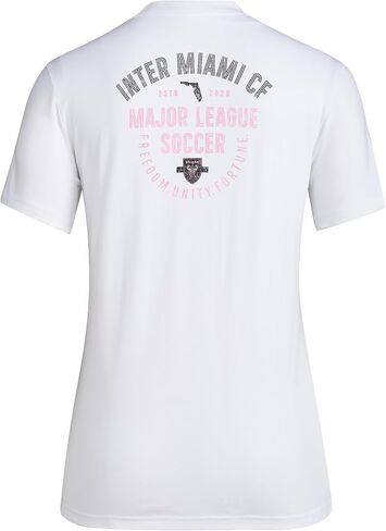 adidas Women's Inter Miami Cf Short Sleeve Pre-Game T-Shirt in Saudi Arabia