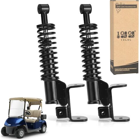 مجموعة دعامات الصدمات الأمامية لعربة الجولف 10L0L لـ EZGO RXV 2008-up، جانب السائق والراكب، OEM #601246 603024 in Saudi Arabia