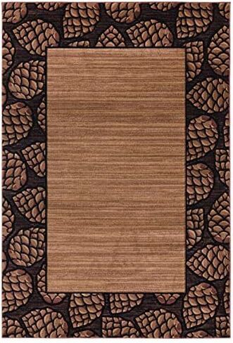 Cabin Bear and Moose Hearth Rug in Saudi Arabia