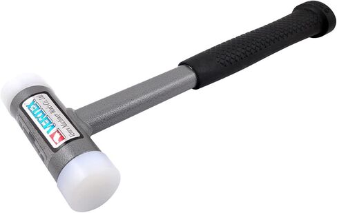 HHIP Pro Series 7080-0302 Vertex Dead Blow Hammer, Deadblow Mallet w/UPE Plastic Face, 1.2" Diameter Steel Shot Head, Non-Marring, 16 oz in Saudi Arabia