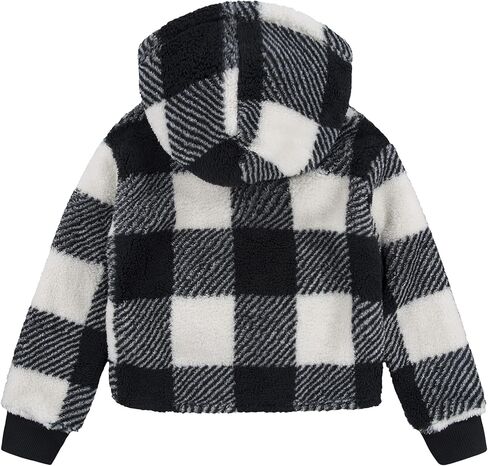 Levi's® Girl's Sherpa Pullover Hoodie (Little Kids) in Saudi Arabia