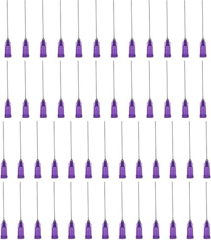 PATIKIL Blunt Tip Dispensing Needles 2 Inch, 100 Pcs 14G Industrial Liquid Dispenser Needle with Lure Lock for Refilling Liquid Inks Adhesive Glue in Saudi Arabia