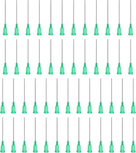 PATIKIL Blunt Tip Dispensing Needles 2 Inch, 100 Pcs 14G Industrial Liquid Dispenser Needle with Lure Lock for Refilling Liquid Inks Adhesive Glue in Saudi Arabia