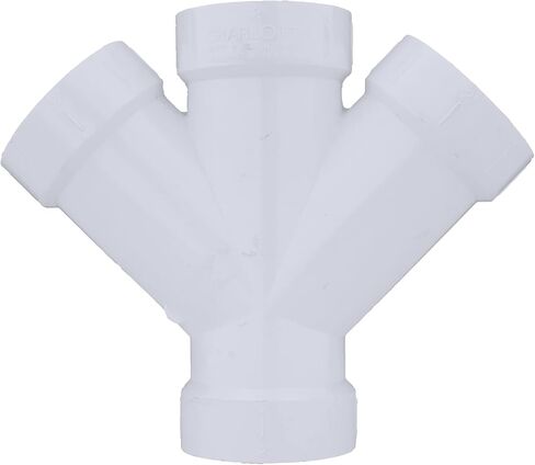 CHARLOTTE PIPE 3 DWV DOUBLE WYE DWV (DRAIN, WASTE AND VENT) (1 Unit Piece) in Saudi Arabia