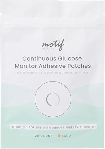 Motif Medical CGM Patches (20/pack) - Libre 2 in Saudi Arabia