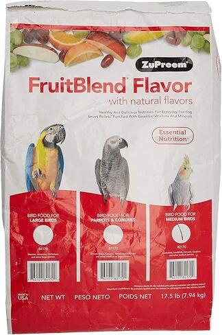 Zupreem 230305 Fruitblend X-Small Canary/Finch Food, 14-Ounce in Kuwait