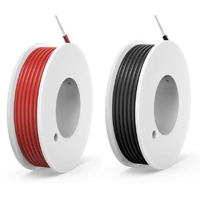 20awg Silicone Electrical Wire Cable 7 Colors (23ft Each) 20 Gauge Hookup Wires kit Stranded Tinned Copper Wire Flexible and Soft for DIY