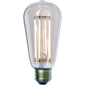 Bulbrite 776667 7W 2700K LED7ST18/27K/FIL/2 LED ST18 Light Bulb with Medium/Standard Base, Warm White (2 Pack)