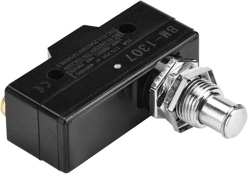 Oumefar 250V Micro Momentary Limit Switch Flexible Electrical Normally Open Snap Action Micro Limit Switch 15A for Circuit(BM-1307) in Saudi Arabia