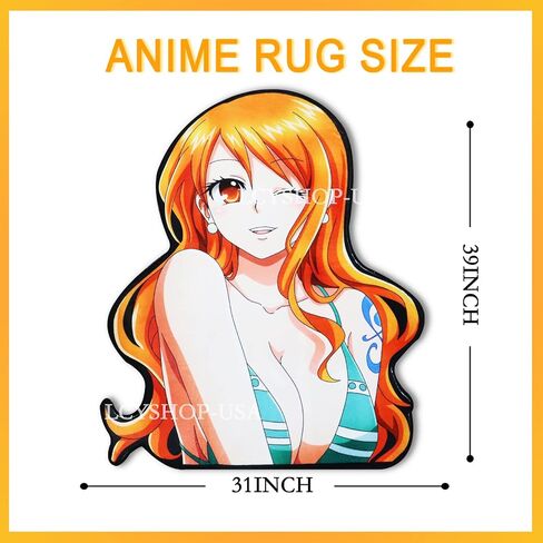 Anime Rug Anime Area Rugs Anime Carpet Cartoon Shape Rugs for Home Gaming Room Livingroom Bedroom Decor Non-Slip Comfort in Saudi Arabia