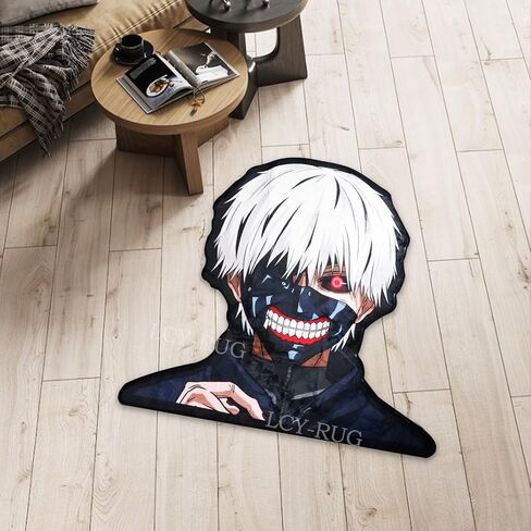 Anime Rug Anime Area Rugs Anime Carpet Cartoon Shape Rugs for Home Gaming Room Livingroom Bedroom Decor Non-Slip Comfort in Saudi Arabia