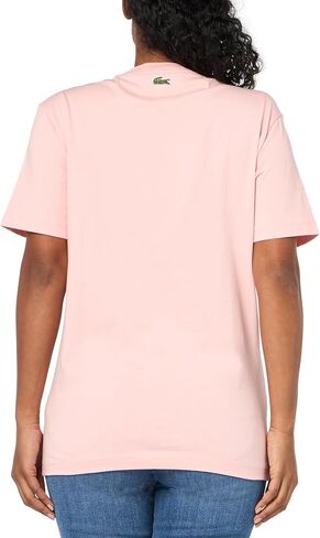 Lacoste Regular Fit Short Sleeve Crew Neck Tee Shirt W/Small Croc Graphic on The Front of The Chest in Saudi Arabia