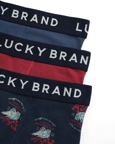 Lucky Brand Mens Classic Boxer Briefs 3Pack in Saudi Arabia