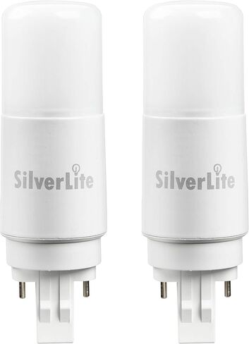 [Plug&Play] Legental 5w(13w CFL Equivalent) LED Stick PL Bulb GX23-2 Pin Base, 500LM, Warm White(3000k), Driven by 120-277V and CFL Ballast, UL Classified, 2 Count (Pack of 1) in Saudi Arabia