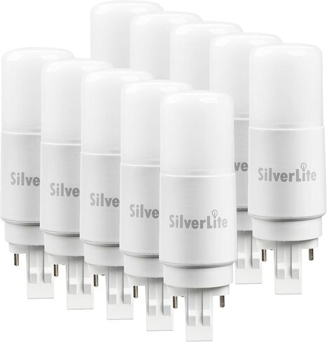 [Plug&Play] Legental 5w(13w CFL Equivalent) LED Stick PL Bulb GX23-2 Pin Base, 500LM, Warm White(3000k), Driven by 120-277V and CFL Ballast, UL Classified, 2 Count (Pack of 1) in Saudi Arabia