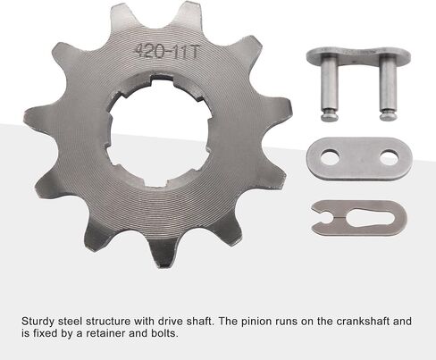 GOOFIT 17mm Front Sprocket for Motorcycle ATV Dirt bike (420-10T) in Saudi Arabia