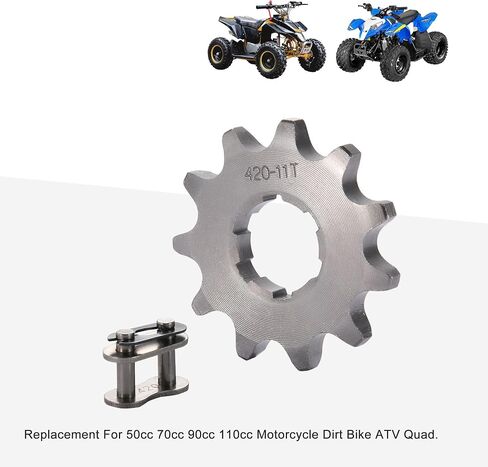 GOOFIT 17mm Front Sprocket for Motorcycle ATV Dirt bike (420-10T) in Saudi Arabia