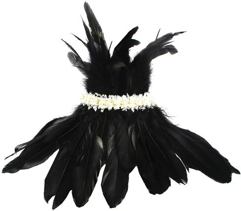 IBTOM CASTLE Halloween Costume for Girls Kids Black Tulle Witch Gown Horns Headband Wings Costume Set Carnival Fancy Dress Up in Saudi Arabia