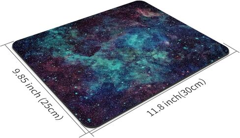 لوحة ماوس Dynippy [أكبر بنسبة 56%] وسادات ماوس للألعاب بقاعدة مطاطية غير قابلة للانزلاق، حصيرة ماوس مستطيلة للكمبيوتر المكتبي والكمبيوتر المحمول والمكتب والمنزل 11.8 × 9.8 × 0.12 بوصة - شجرة الغابة in Kuwait