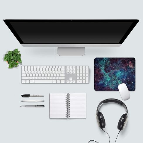 لوحة ماوس Dynippy [أكبر بنسبة 56%] وسادات ماوس للألعاب بقاعدة مطاطية غير قابلة للانزلاق، حصيرة ماوس مستطيلة للكمبيوتر المكتبي والكمبيوتر المحمول والمكتب والمنزل 11.8 × 9.8 × 0.12 بوصة - شجرة الغابة in Kuwait