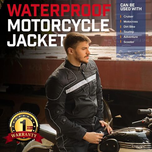 WICKED STOCK-motorcycle jacket-motorcycle jacket with armor CE-powersports protective jackets-biker jacket men-Waterproof in Saudi Arabia