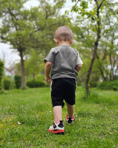 Volunboy بيبي بوي ملابس الصيف طفل تي شيرت مجموعة تي شيرتات قصيرة للأطفال الرضع قصيرة الأكمام المرقعة القمم 6 أشهر إلى 3 سنوات in Kuwait