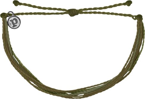 Pura Vida Muted Original Bracelet - Handmade Bracelets for Women, Adjustable String Bracelet - Stackable Bracelets for Women, Cute Bracelets for Girls - Trendy Accessories for Teens in Saudi Arabia