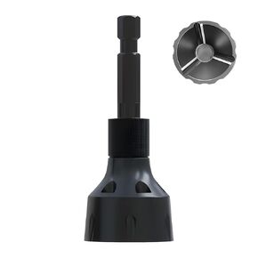 Deburring External Chamfer Tool with YG8 Carbide Blade, Remove Burr Tools, Deburring Chamfering Drill Bit Repairing Damaged Bolts Fits for 3/16"- 1" (5mm-25mm)