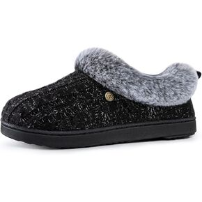 HomeTop نعال نسائية منسوجة بكابل قابلة للتنفس ودافئة ومريحة وغير قابلة للانزلاق أحذية منزلية داخلية وخارجية مع ياقة غامضة in Kuwait