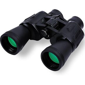 20X50 High Powered Binoculars, Professional High Power HD Compact Binoculars with Multi-Coated Optics, Suitable for Bird Watching Binoculars for Adult, Hunting, Soccer Games, Traveling.
