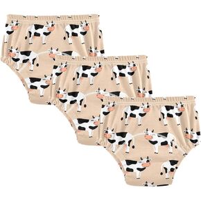 Toddler Potty Training Underwear Cotton Absorbent Soft Baby Girl Boy Potty Training Pant 2t-5t