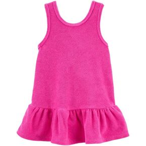 Carter's Girls' Swim Cover-up (Neon Pink), 18 Months