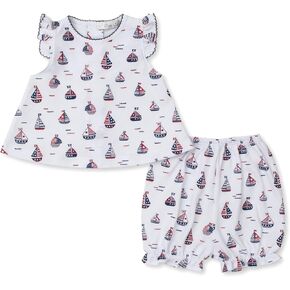 Kissy Kissy Girls Infant Summer Regatta Print Sunsuit