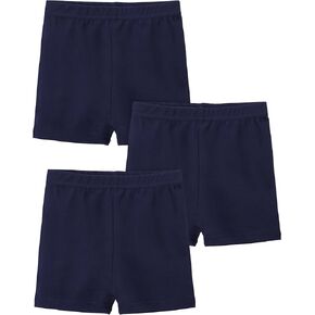 3 Pack Cotton Baby Girls Shorts Toddler Biker Shorts Girls Bike Shorts Cartwheel Under Dress Shorts for Baby