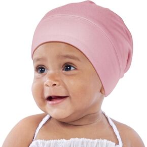 OLESILK Silk Baby Bonnet for 0-6 6-12 Months - 100% Mulberry Silk Toddler Hair Bonnet, Adjustable Night Cap for Sleeping