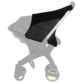 Baby Sunshade Extension Compatible with Doona Car Seat Stroller Sunshade Extension UV Protection 360 Sun Shade Cover Use for Doona Car Seat Cover Replacement Baby Stroller Sun Protection