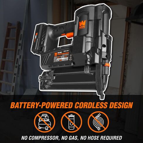 WEN 61721 18-Gauge 3/8-Inch to 2-Inch Pneumatic Brad Nailer in Saudi Arabia