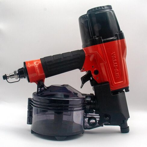 Valu-Air CN65V 15-Degree Pneumatic Coil Siding Fencing Nailer - 1-1/2-inch to 2-1/2-Inch for Siding, Fiber Cement, Fencing, Cedar Shake and Soffit Applications in Saudi Arabia