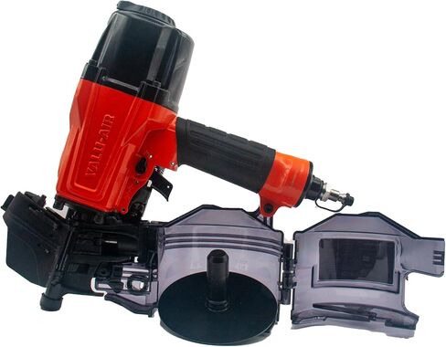 Valu-Air CN65V 15-Degree Pneumatic Coil Siding Fencing Nailer - 1-1/2-inch to 2-1/2-Inch for Siding, Fiber Cement, Fencing, Cedar Shake and Soffit Applications in Saudi Arabia
