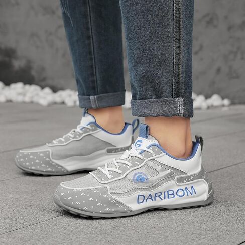 Running Shoes Women Mens Non Slip Work Arch Support Shoes Comfortable Trail Running Shoes Walking Tennis Shoes Gym Workout Breathable Fashion Sneakers in Saudi Arabia