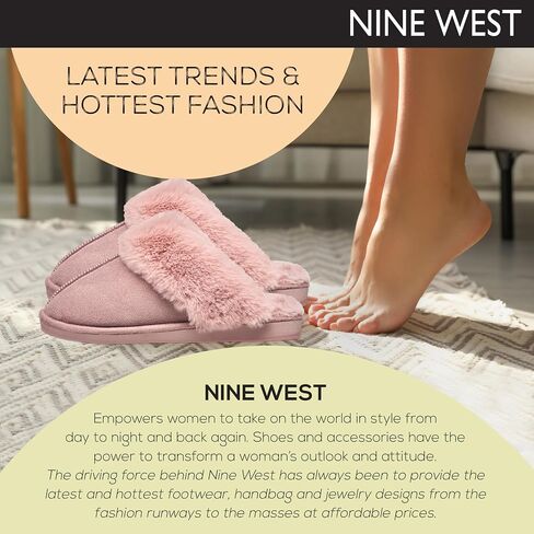 Nine West Women's Scuff Extra Soft Slippers in Kuwait
